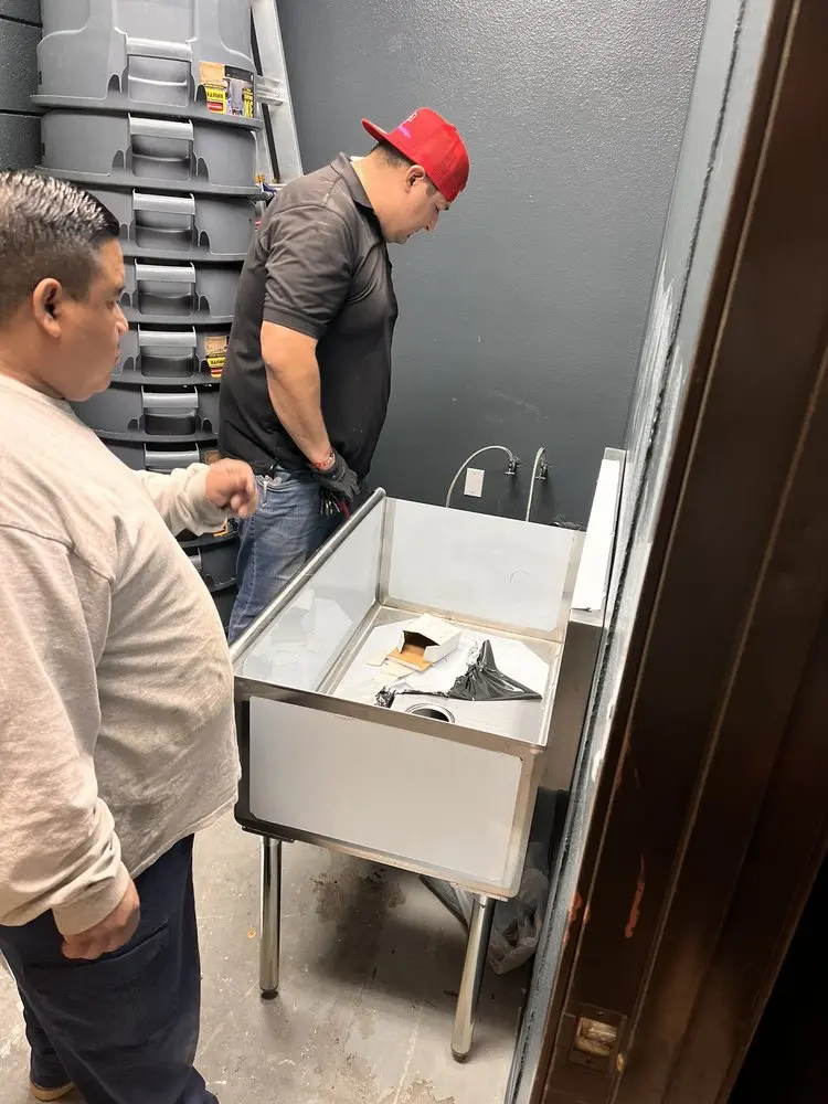 Commercial plumbing and sink installation in Turkey Hill
